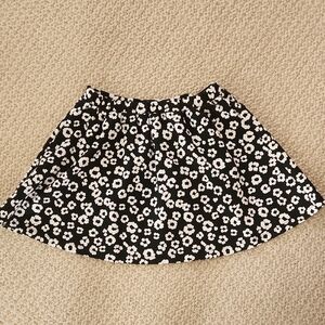 Gymboree Floral Black and White Skirt For Girls